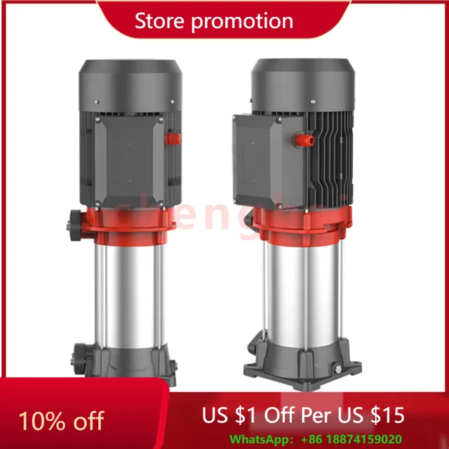 

Stainless Steel Vertical High-Pressure Centrifugal Water Pump for Seawater Desalination Equipment