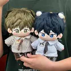 Free! Nanase Haruka Tachibana Makoto 20cm Cotton Dolls Handsome Boys Dress-up Puppet Anime Collection Figure Toys for Kids Adult