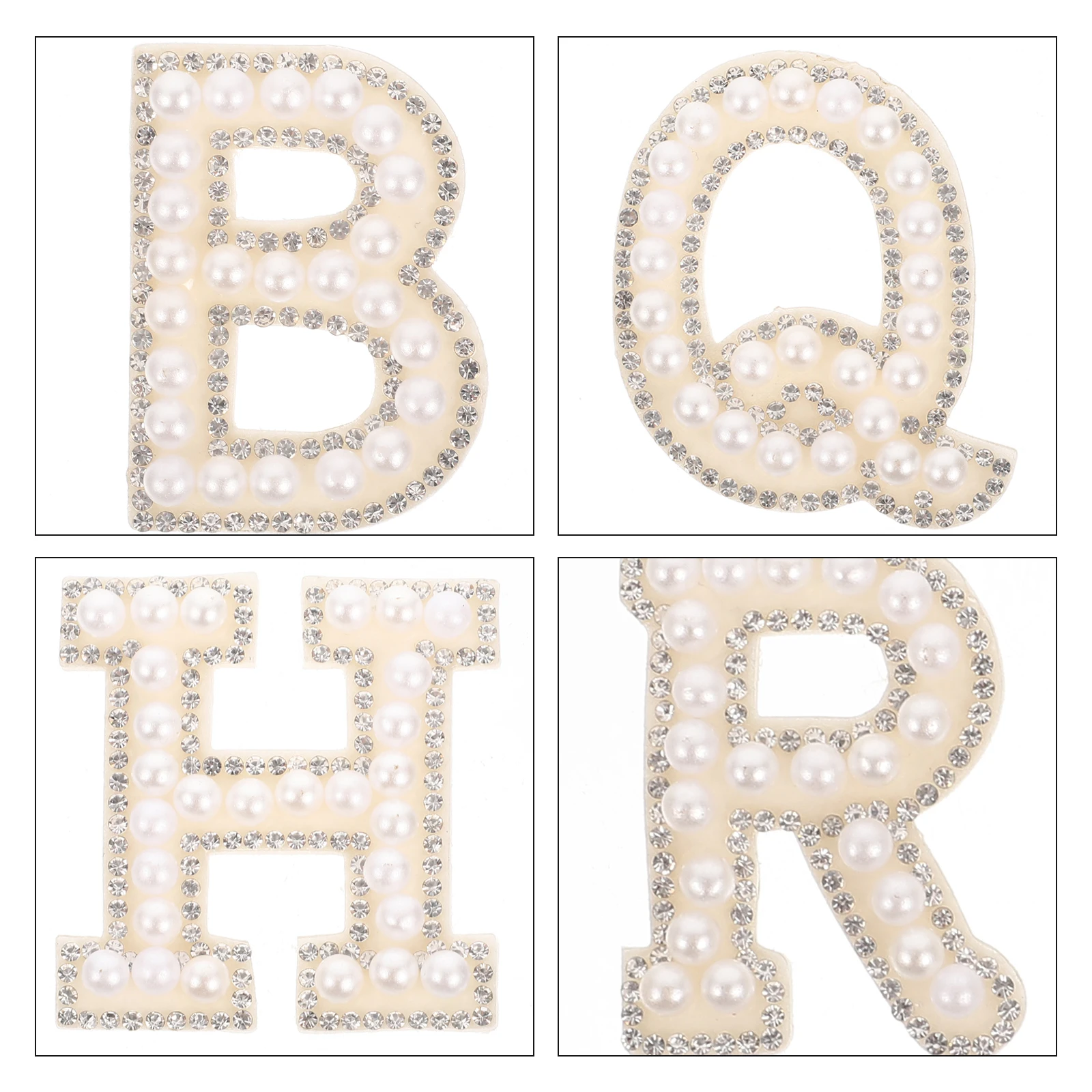 

26pcs Letter Patches Polyester Embroidered Repair Letter Patches Repair Iron On Sewing Accessories Bags Hats Shoes Socks