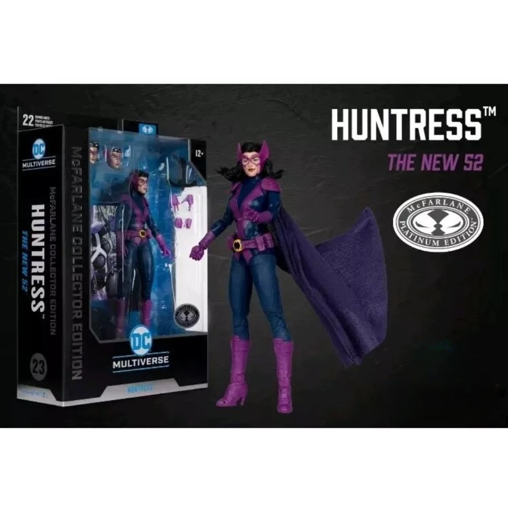 MacFarlane Platinum Edition Huntress, Variant, Limited Edition. A Small Inventory, Gifts, Collectibles, Models.