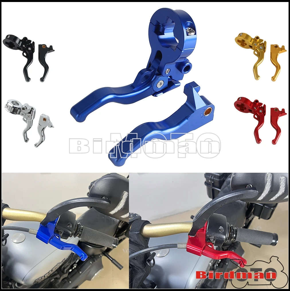 2-3Finger Brake Clutch Lever Motorcycle Short Hand Easier Pull Clutch Lever For Harley Sportster Low/SuperLow XL883L Low XL1200L