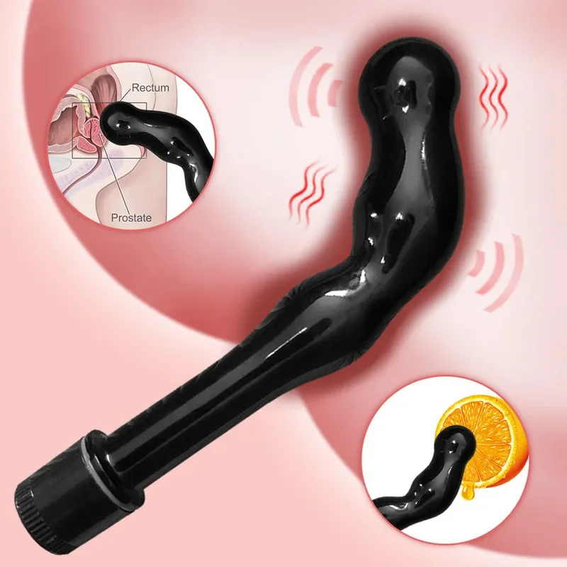 

Male Prostate Massager Anal Butt Plug Vibrators for Men Gay Buttplug Stimulator Masturbator G-Spot Dildo Vibrator for Women