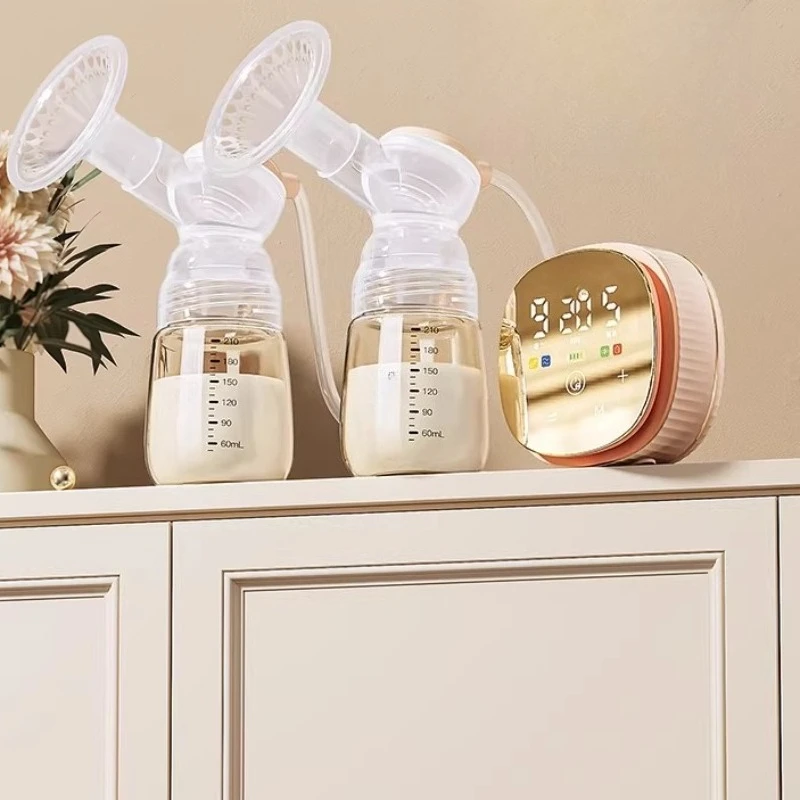 Bilateral Breast Pump Micro-vibration Massage FM Pumping