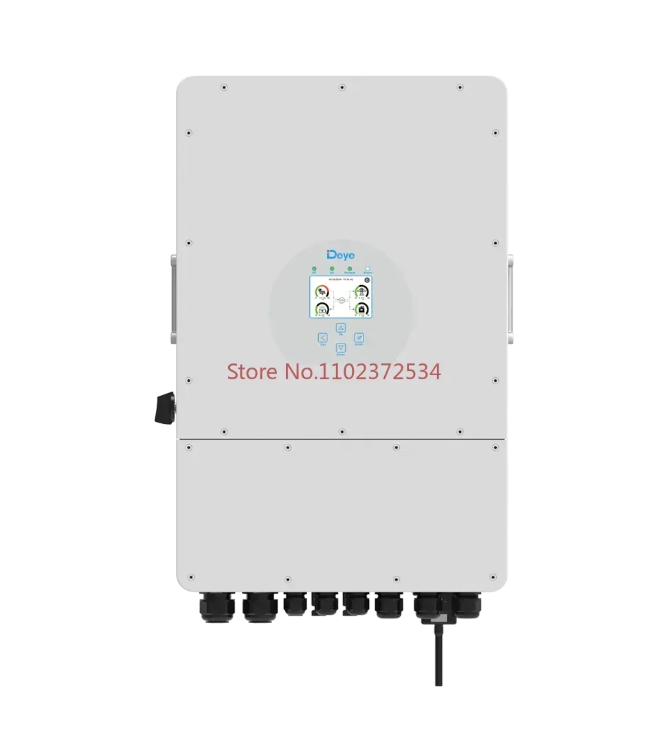 Deye on grid and off grid inverter SUN 8KW 10KW 12KW SG04LP3-EU standard three-phase Deye hybrid solar inverter