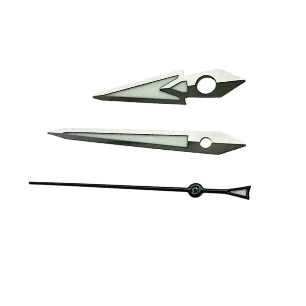 

Подходит для часов NH35/4R/6R/Nh36, стрелки без люминесцентной указки, стрелки за секунды Nh35, розовое золото, серебряные стрелки