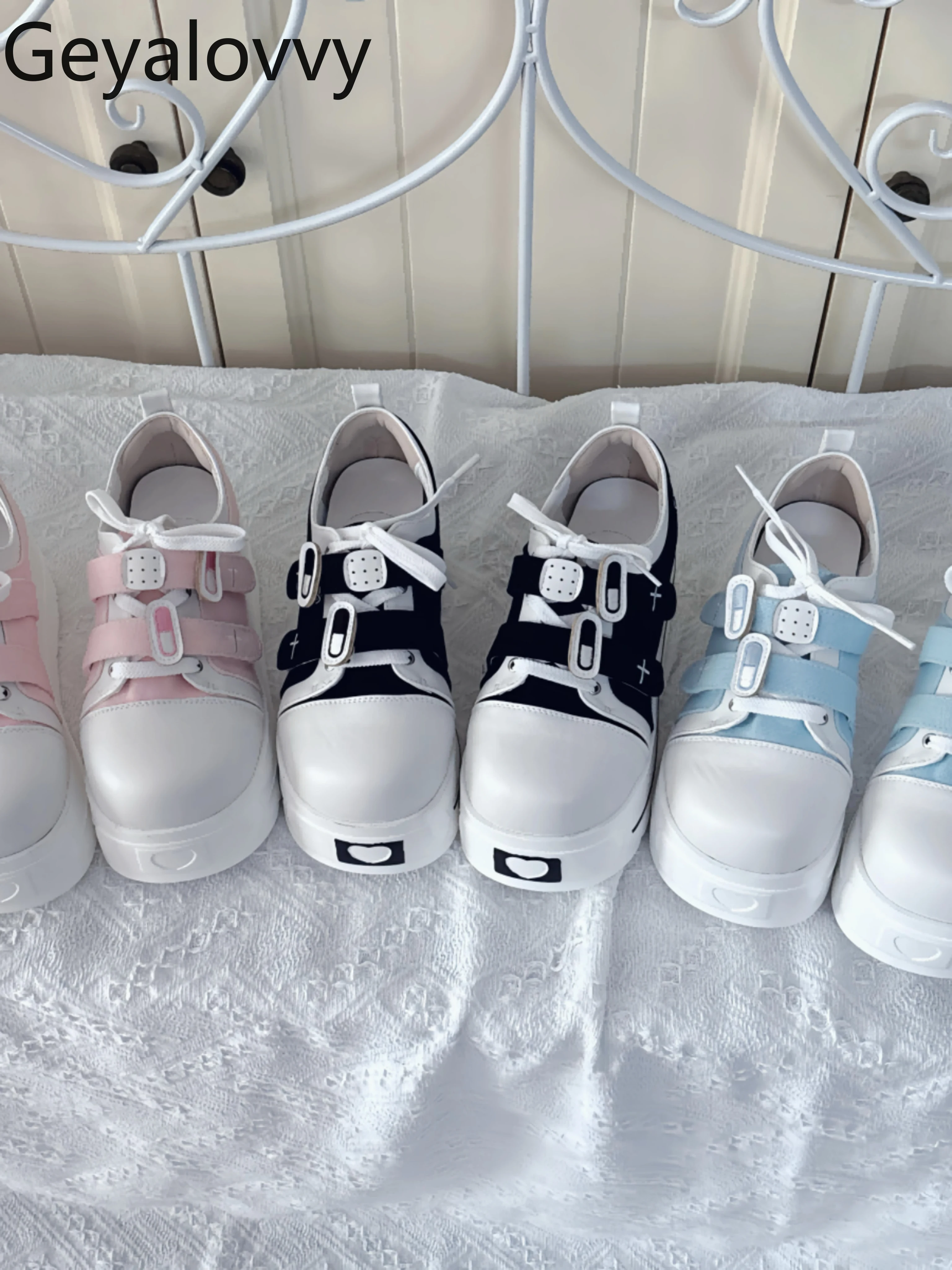 

Original Subculture Versatile Girl Platform Canvas Shoes for Women Spring and Autumn Fashion Casual Elegnt Pumps Femme