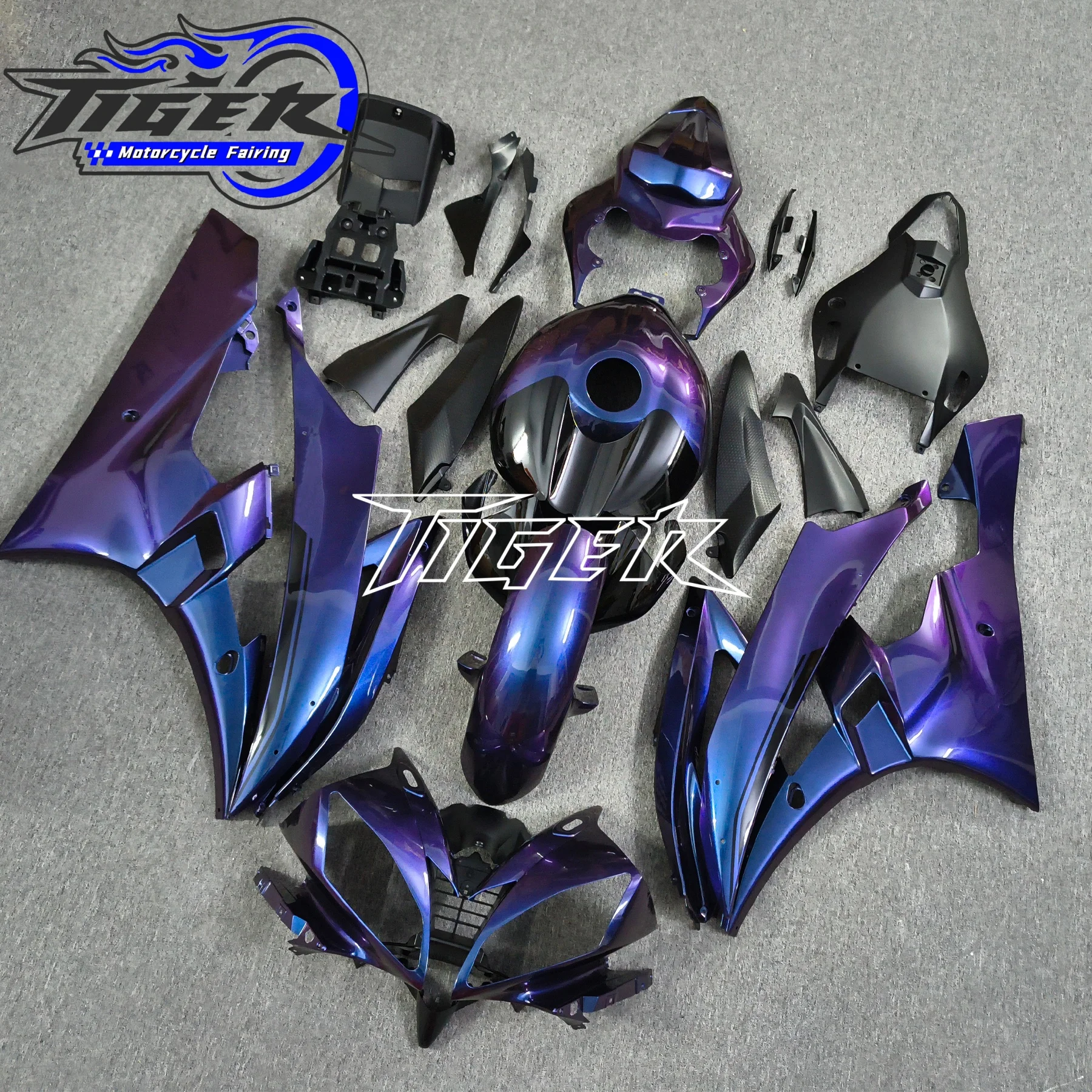 Motorcycle Fairing Kit Fuel Tank Housing Suitable For YZF-R6 2006 2007 YZF R6 06 07 Fuel Tank Housing