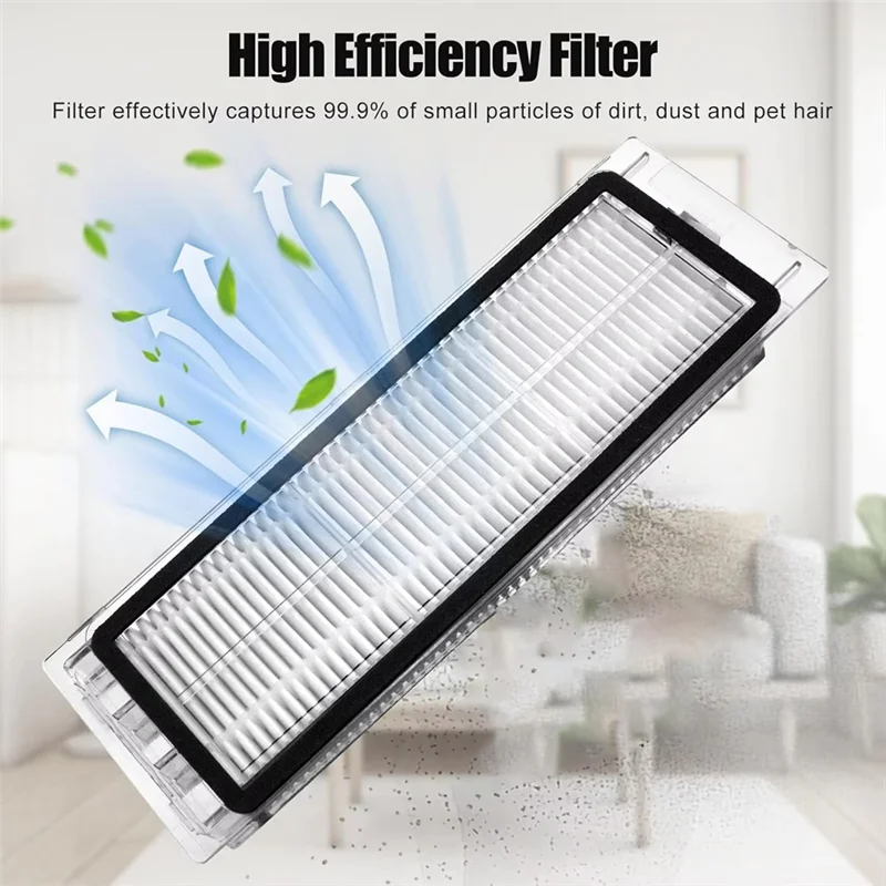 샤오미 로봇 청소기 1 / 1S SDJQR01RR SDJQR02RR 로보락 E2 E3 E4 E5 S4 S4 Max S5용 KEOL 진공 부착물