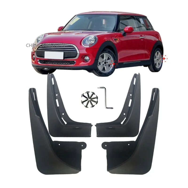 For MINI Cooper And Cooper F55 F56 F57 Clubman F54 Mud Flaps Splash Guards For MINI JCW Cooper Clubman Mudguards 4pcs 2013-2020