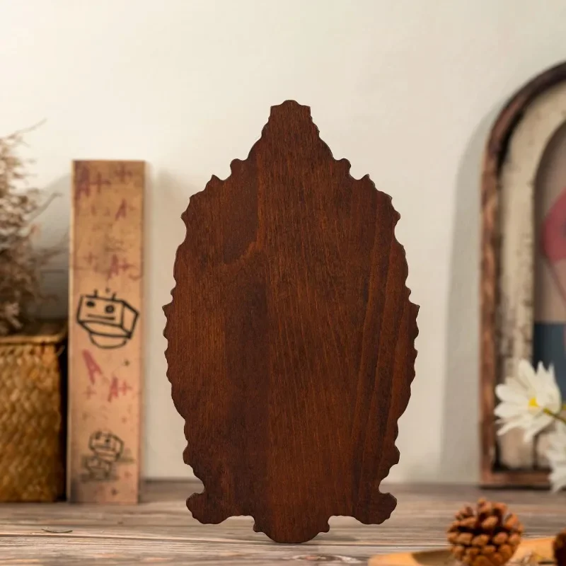 Virgin Mary Wooden Statue, Wall Decoration, Catholic Prayer Church, Religious Figure Relief Handicrafts Ornaments