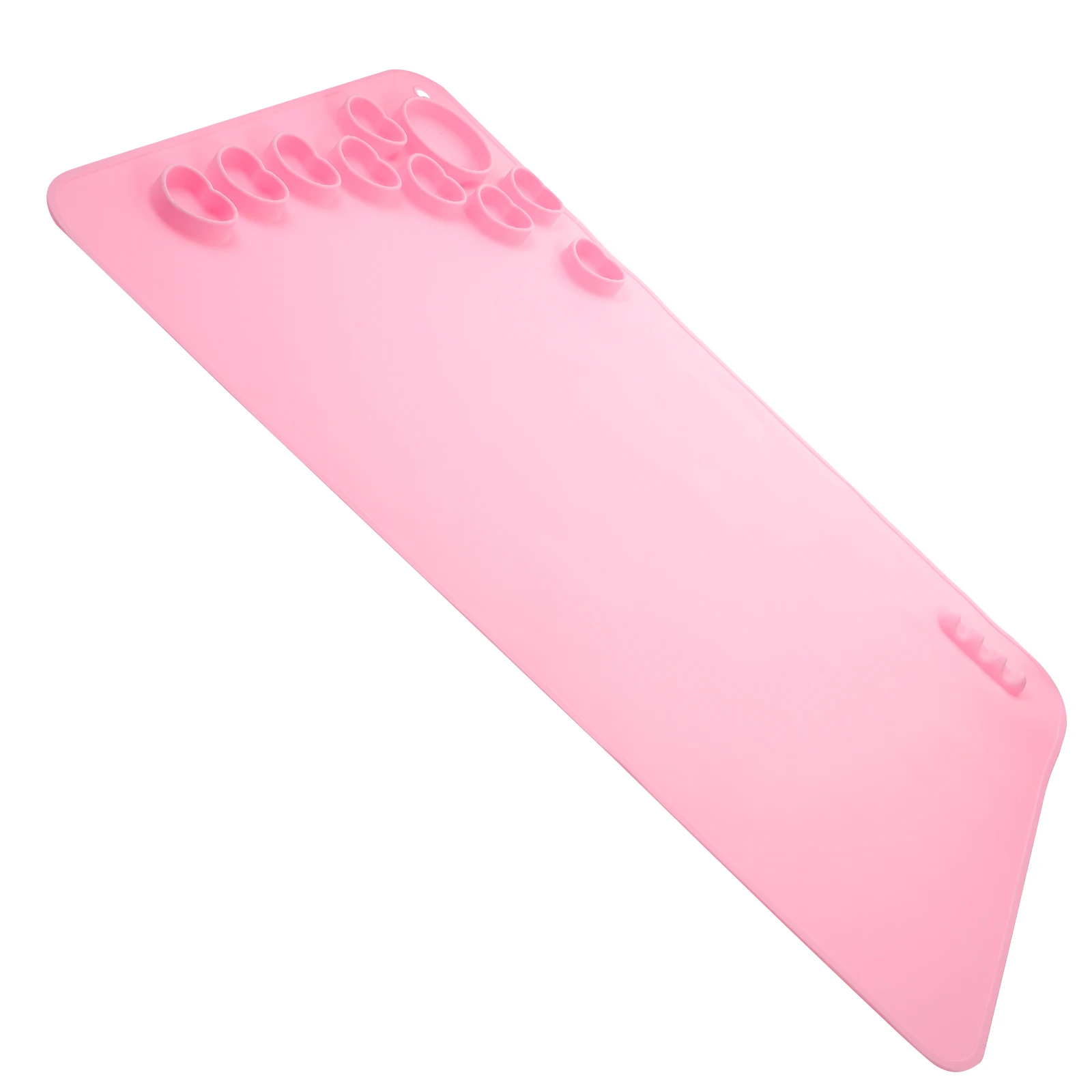 

Silicone Drawing Mat Pink Non-stick Reusable Craft Diy Painting Pad Protects Desktop Easy Clean Multi-functional Supplies