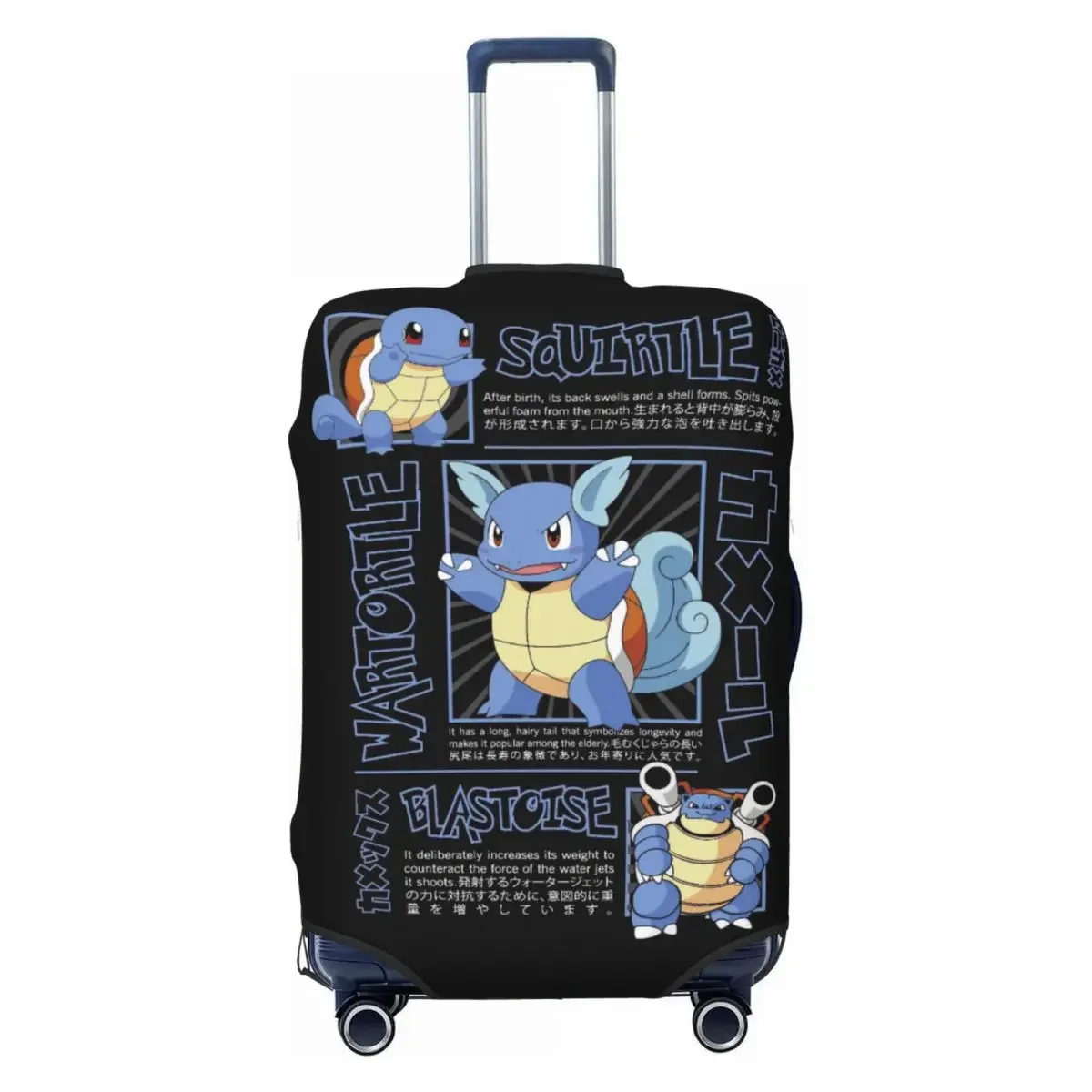 

Эластичный чехол для багажа P-Pikachizer для чемоданов 18-32 дюймов, пылезащитный, моющийся, устойчивый к царапинам, дорожный аксессуар для авиаперелетов и поездок на автомобиле