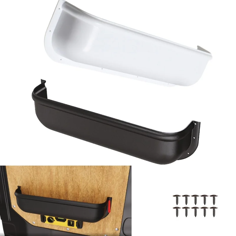 

2PC Caravan Camper Van Storage Pocket Boxes For Tool Storage Van Racking Ratchet Strap Universal Fit Stowing Tidying Storage Box