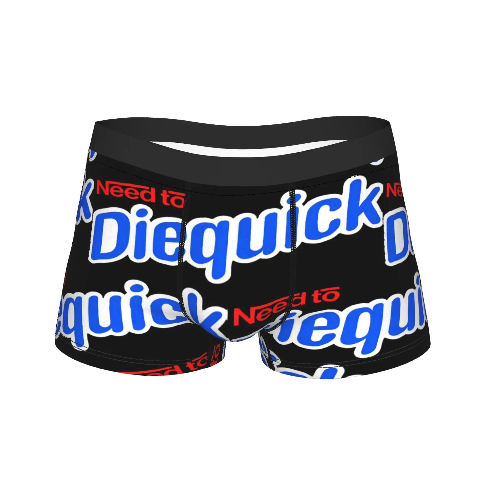 N-Nesquik Chocolate Milk Rabbit Boxer Brief Ropa interior Trenky Calzoncillos tipo bóxer elásticos para hombre Calzoncillos personalizados DIY de gran tamaño