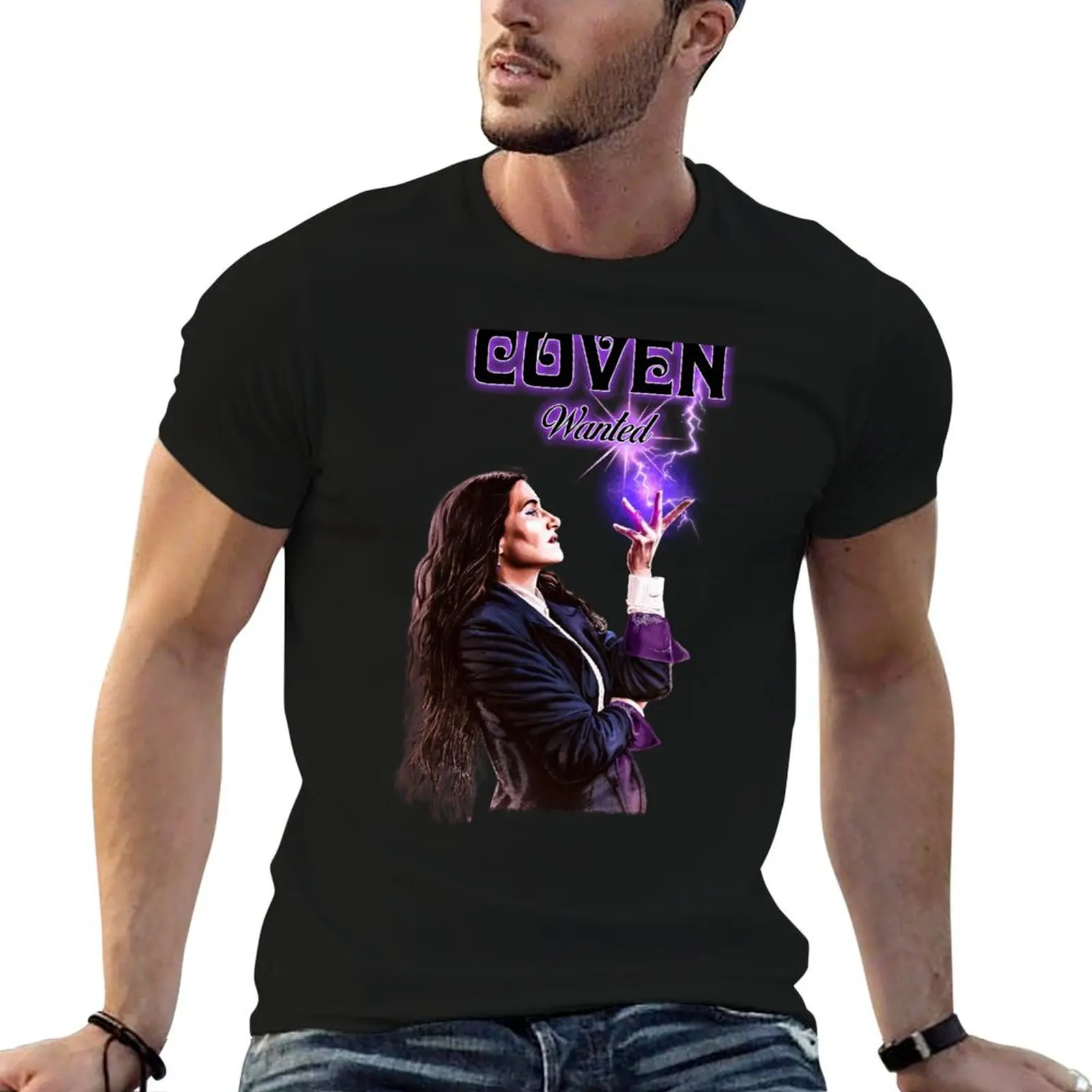 Coven Wanted Agatha T-Shirt Sporty Breathable Short Sleeve T-Shirt