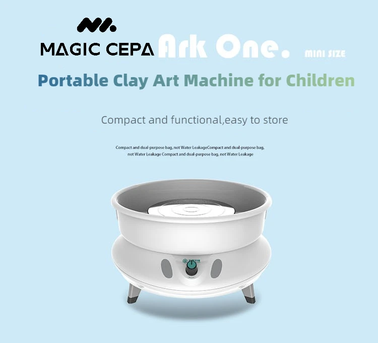 Mini Home Wheel Keramik Elektrische Töpferei Miniatur Töpferscheibe Kinder