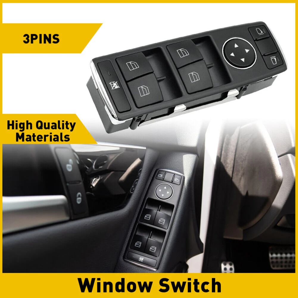 A2049055302 Master Power Window Control Switch Window Regulator Switch Button Compatible For CC230 C250 C280 C300 C350 C63 AMG