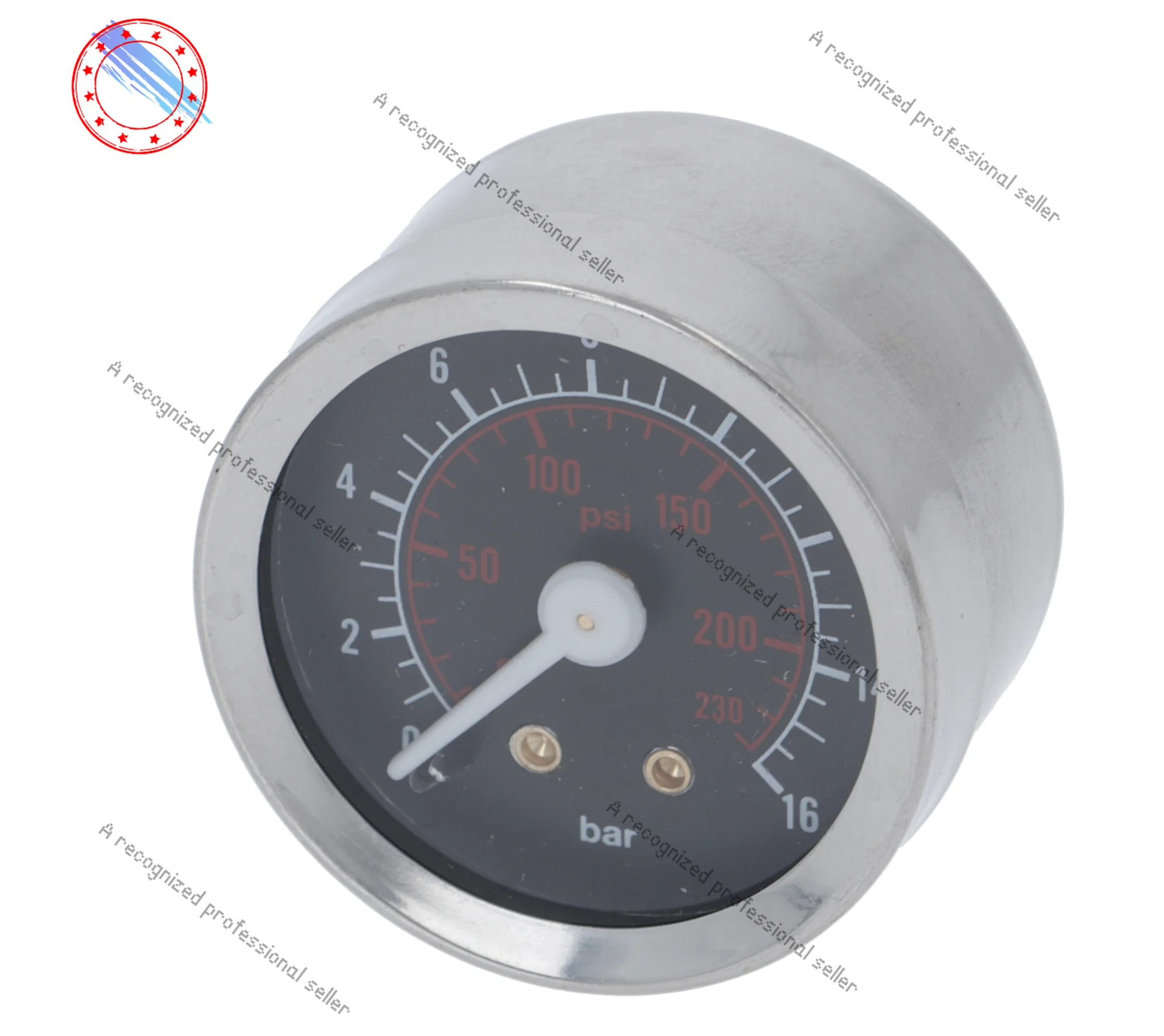 

E61 Group Black Pressure Gauge for Espresso Machine - Faema Rocket ECM Expobar