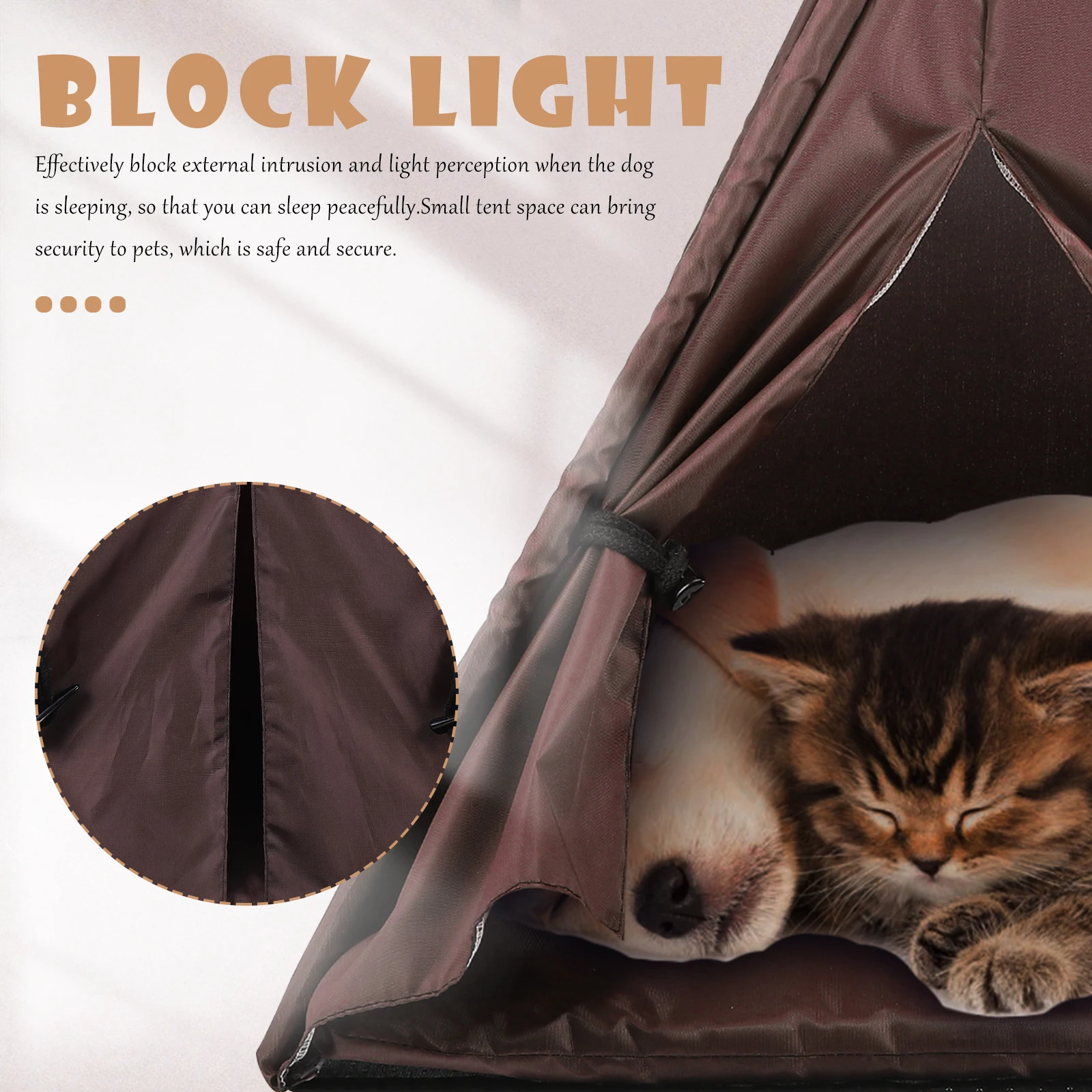 

Waterproof Pet Tent House Oxford Cloth Dog Cat Beds Teepee Tents Indoor Outdoor Removable Washable Small Medium Pets Toy Play