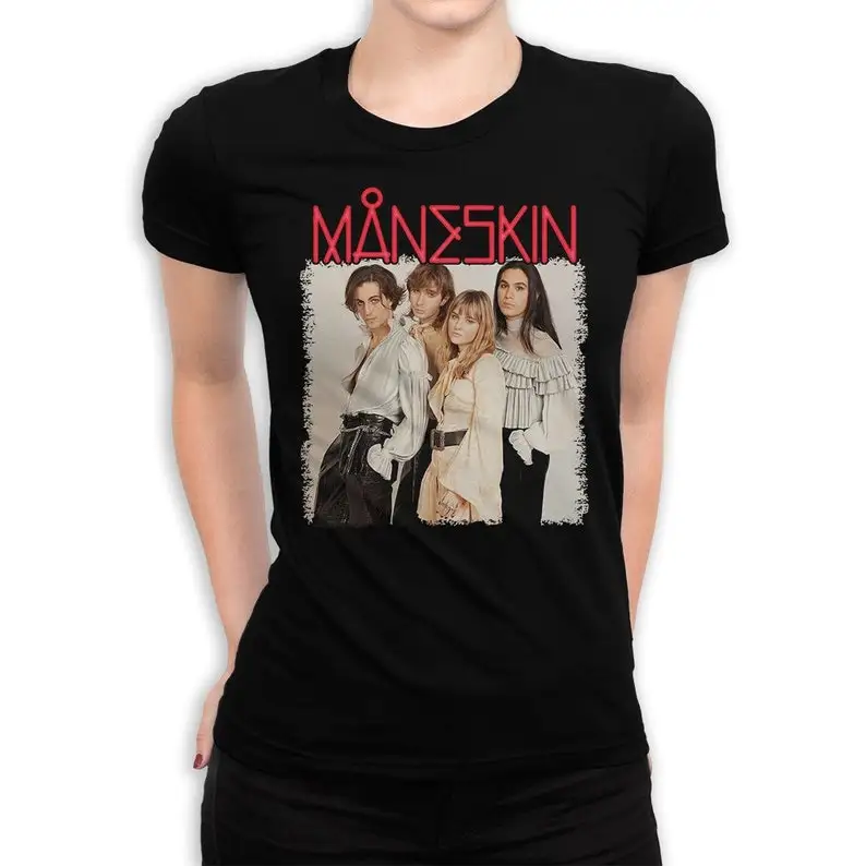 Maneskin T-Shirt, Men's and Women's Sizes (MAN-789455)