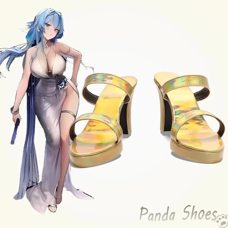 

Helen Cosplay Shoes Anime Game Goddess of Victory NIKKE Cos Boots Comic Cosplay Costume Prop Shoes for Con Halloween Party