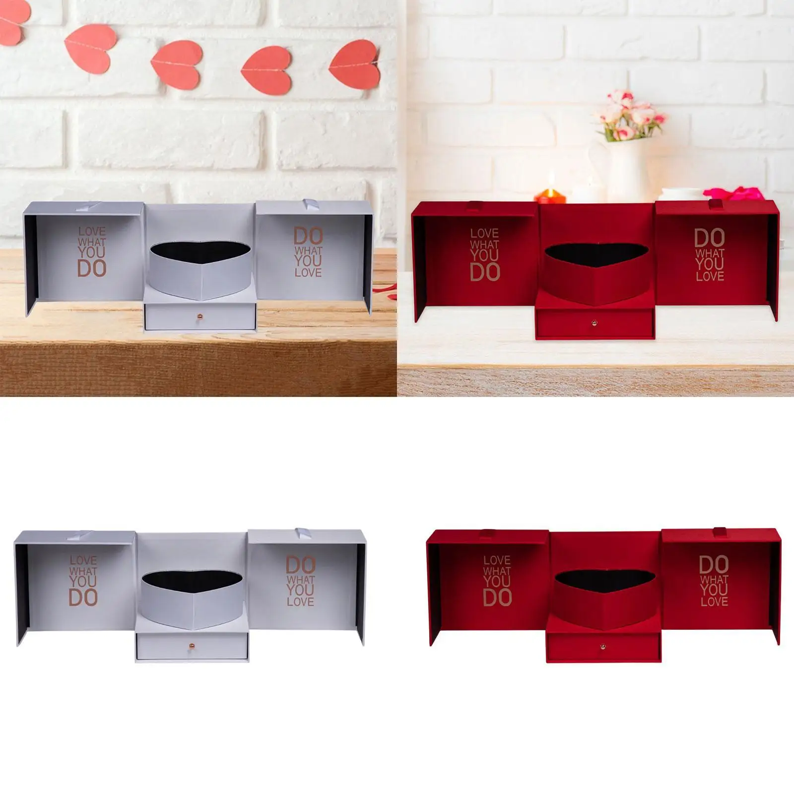 

Empty Flower Box Valentine's Day Present for Birthday Party Supplies Wedding