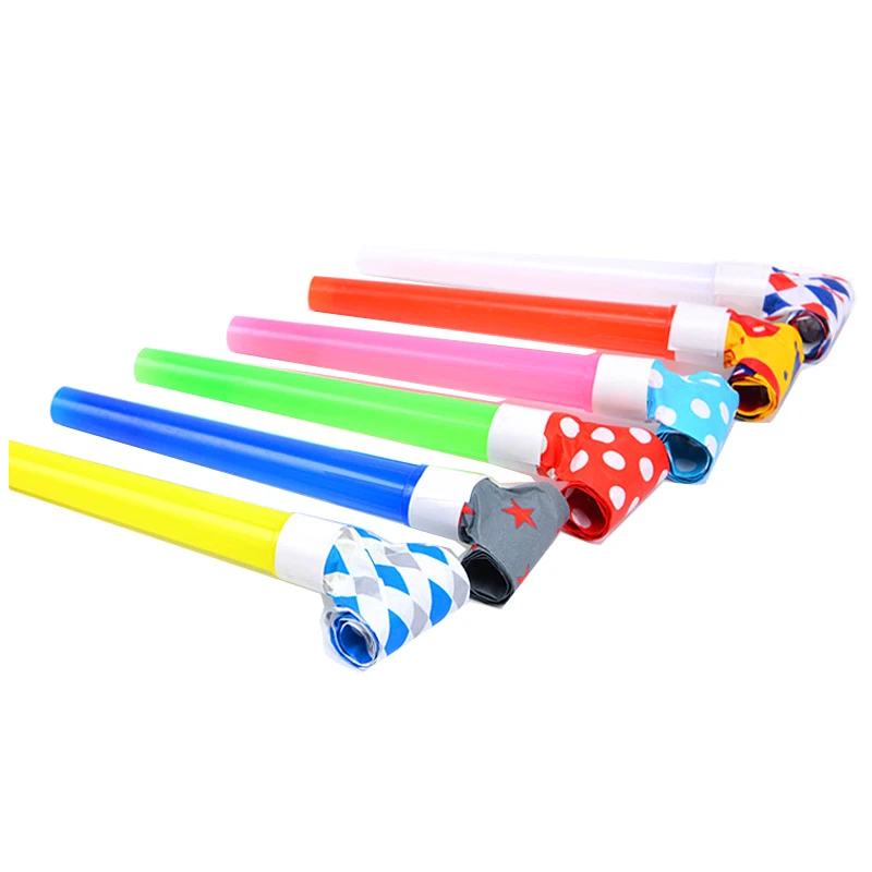 

10Pcs Party DIY Decoration Fun Blowing Telescopic Whistle Toy Kids Party Birthday Gift Kindergarten Prize Carnival Gift