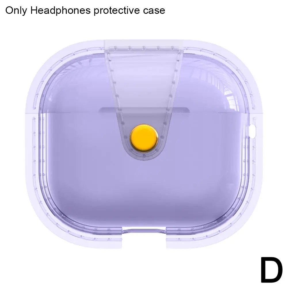 Suitable For 4 Earphone , Magnetic Earphone , Anti-drop Tpu Protective , With Round Buckle F5j9