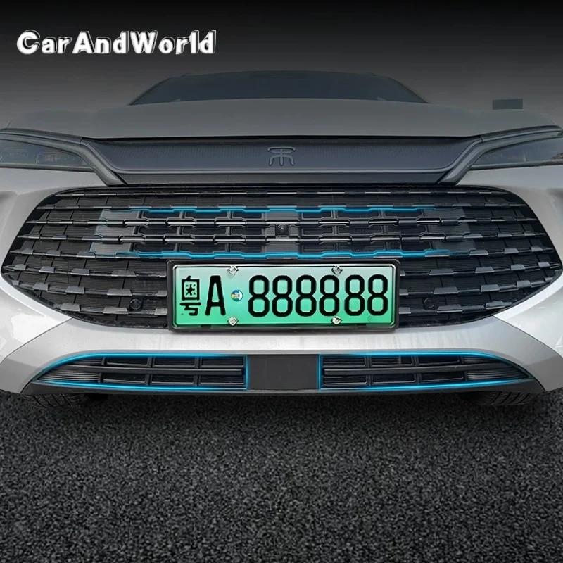 

For BYD SONG L DM-i 2024-2026 Mesh Grille Grill Insert Net Anti-mosquito Dust Buckle Style Insect-proof Net Exterior Accessories