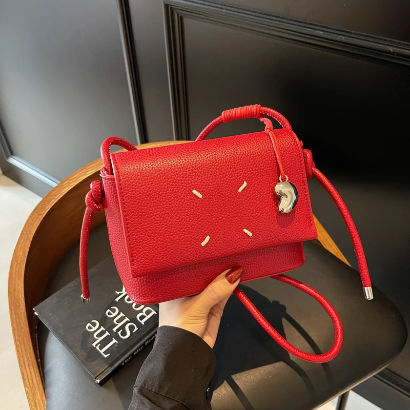

Trend Casual Women Small Square Bags 2025 Spring Summer Solid Versatile Shoulder Crossbody Bags New Lightweight Mobile Phone Bag