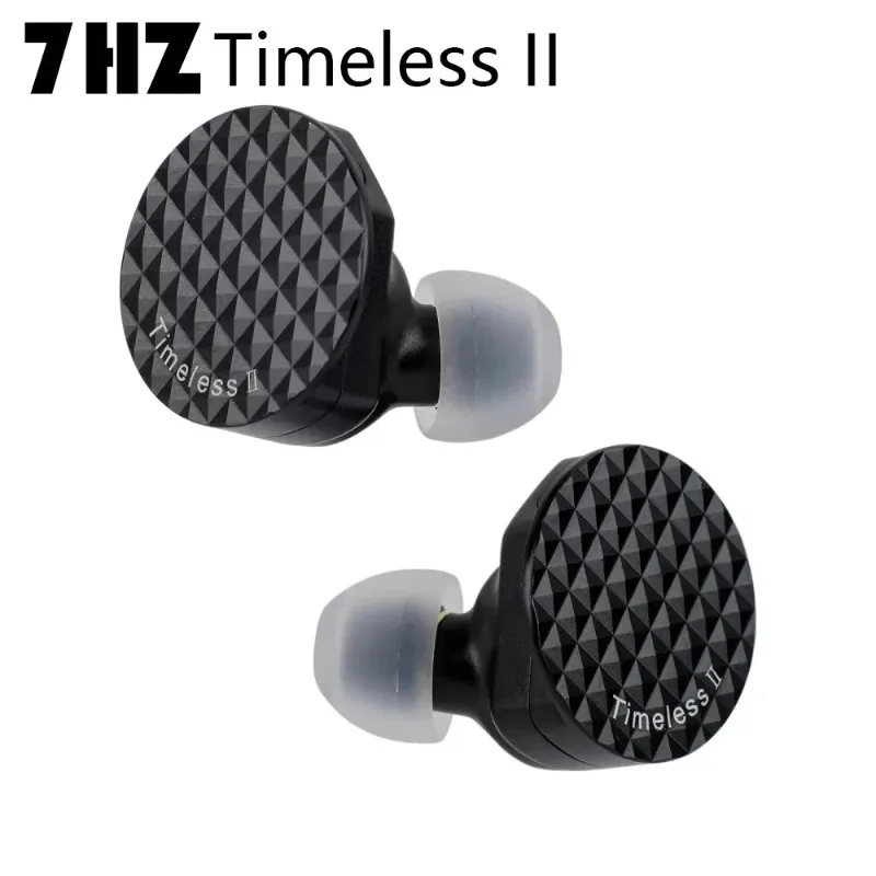 7HZ Timeless II HIFI in-Ear Wird Earphone 14.5mm Planar Magnetic Driver Monitor IEMs with With 3.5+4.4MM 7N OCC Cable Connector