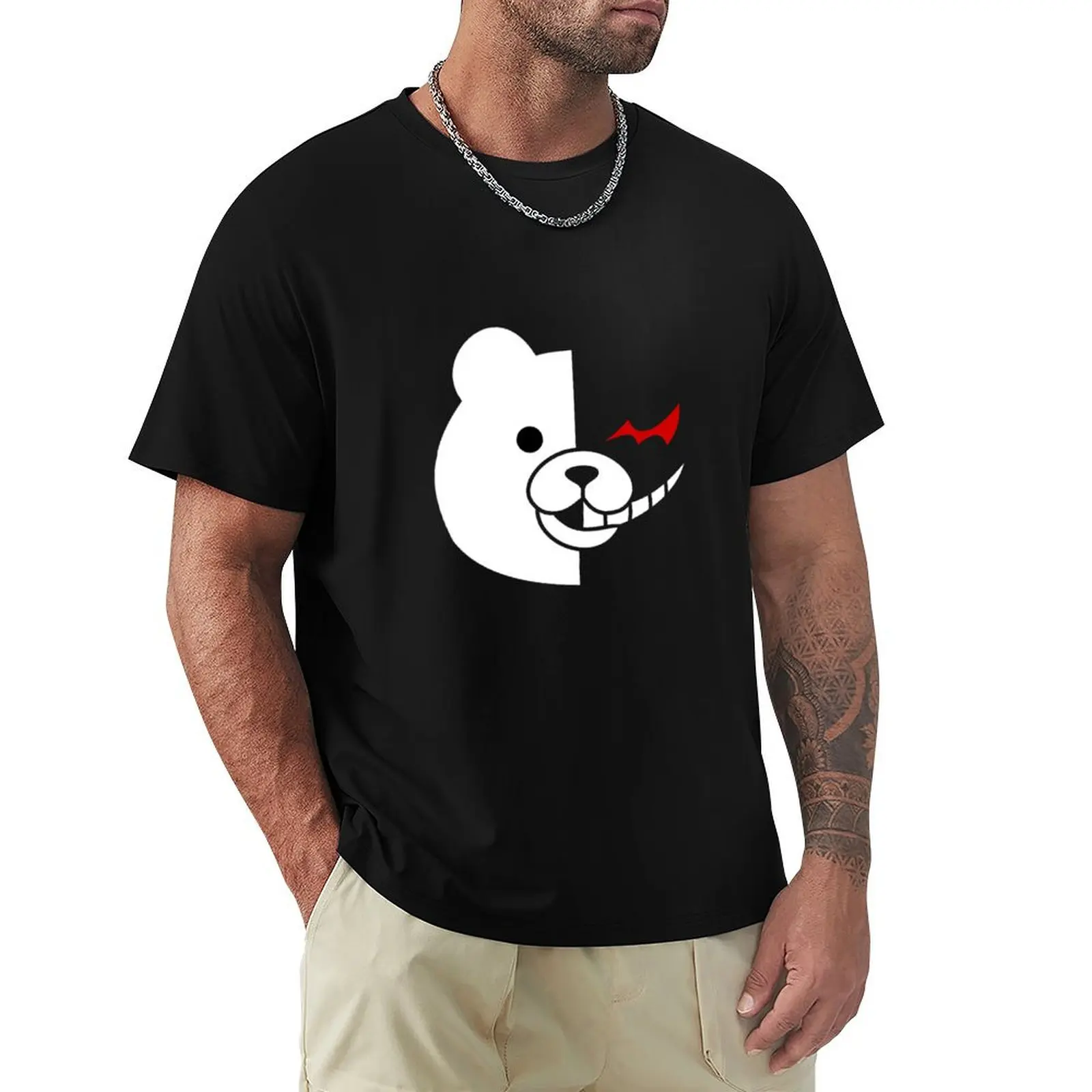 

Dangan Ronpa - Monokuma T-Shirt vintage anime shirt affliction shirts mens funny t shirts