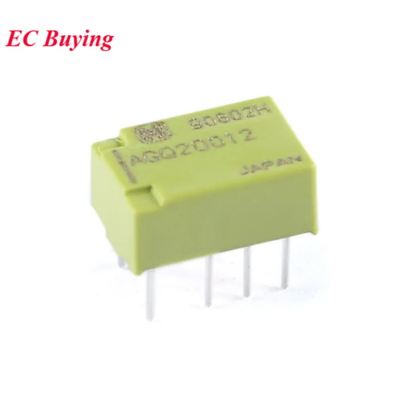 5pcs/1pc Signal Relays AGN2004H AGN20012 AGN20024 AGQ2004H AGQ20012 AGQ20024 4.5V 12V 24V 1A 2A Power Relais