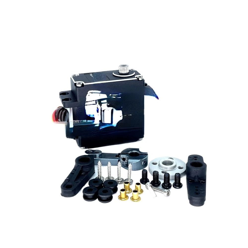 

For 25kg Steering Gear Full Metal Body Waterproof Speed Is Fast Can Be Used for All Kinds of Robots/1:8 Or 1:10