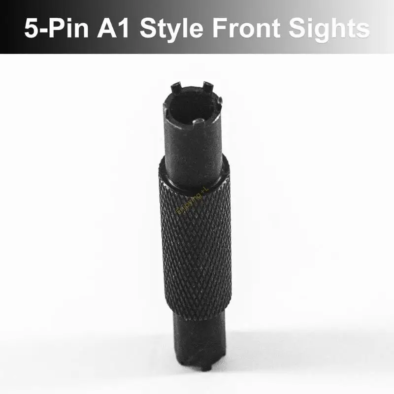 Nonrust Steel Constructed Sight Adjuster for Enhancing Accuracy on