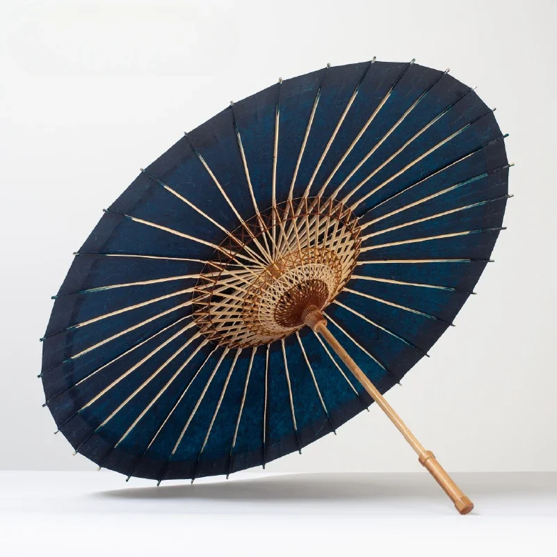 Human Products Paper Umbrella Home Oil Paper Umbrella Pure Handmade Traditional Yuhang