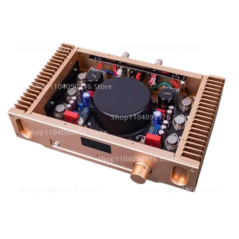 

Запечатанный золотой усилитель мощности класса А HIFI 1969 года, чистый класс А, аудиофильский уровень, качество звука уровня Ball Machine, 220В