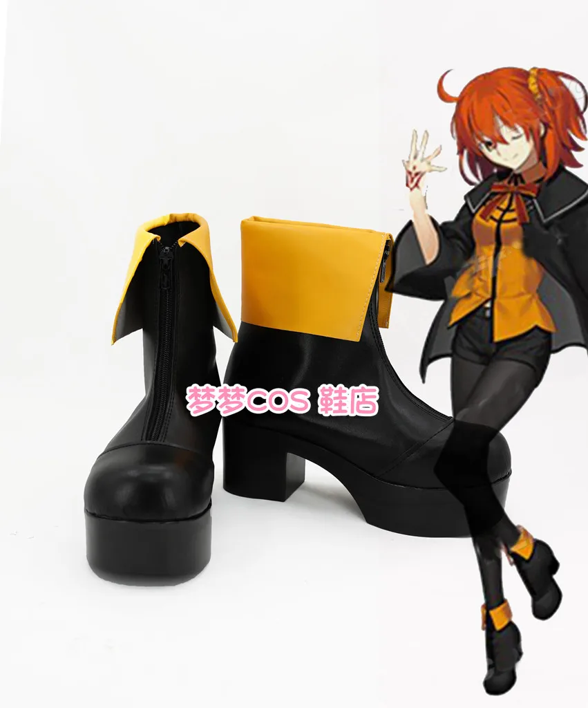 Обувь для косплея FGO Фуджимару Рицука, униформа Magic Chaldea, ботинки для аниме-игр, ролевых игр, обувь для ролевых игр, ботинки, возможно изготовление на заказ