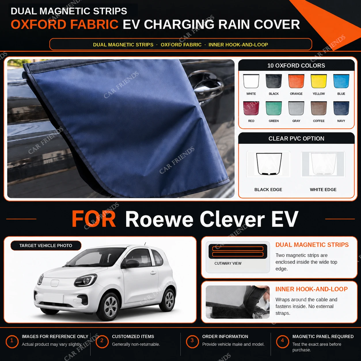 capa-de-chuva-para-porta-de-carregamento-de-veiculos-eletricos-roewe-clever-ev-em-tecido-oxford-com-tiras-magneticas-duplas-repelente-a-Agua-e-anti-riscos