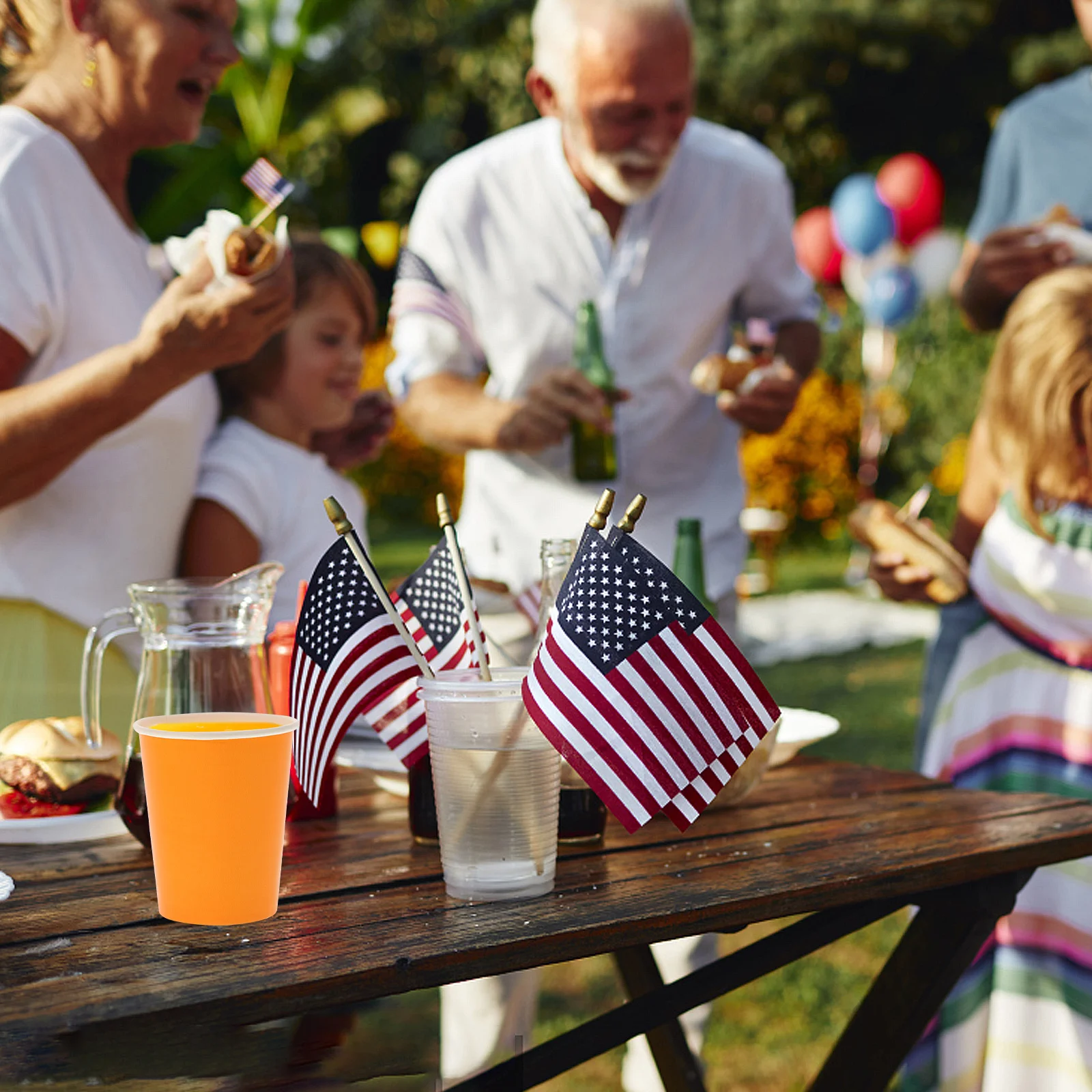 

100 Pcs DIY Paper Cups Colorful Art Supplies Party Classroom Decoration ' Craft Materials