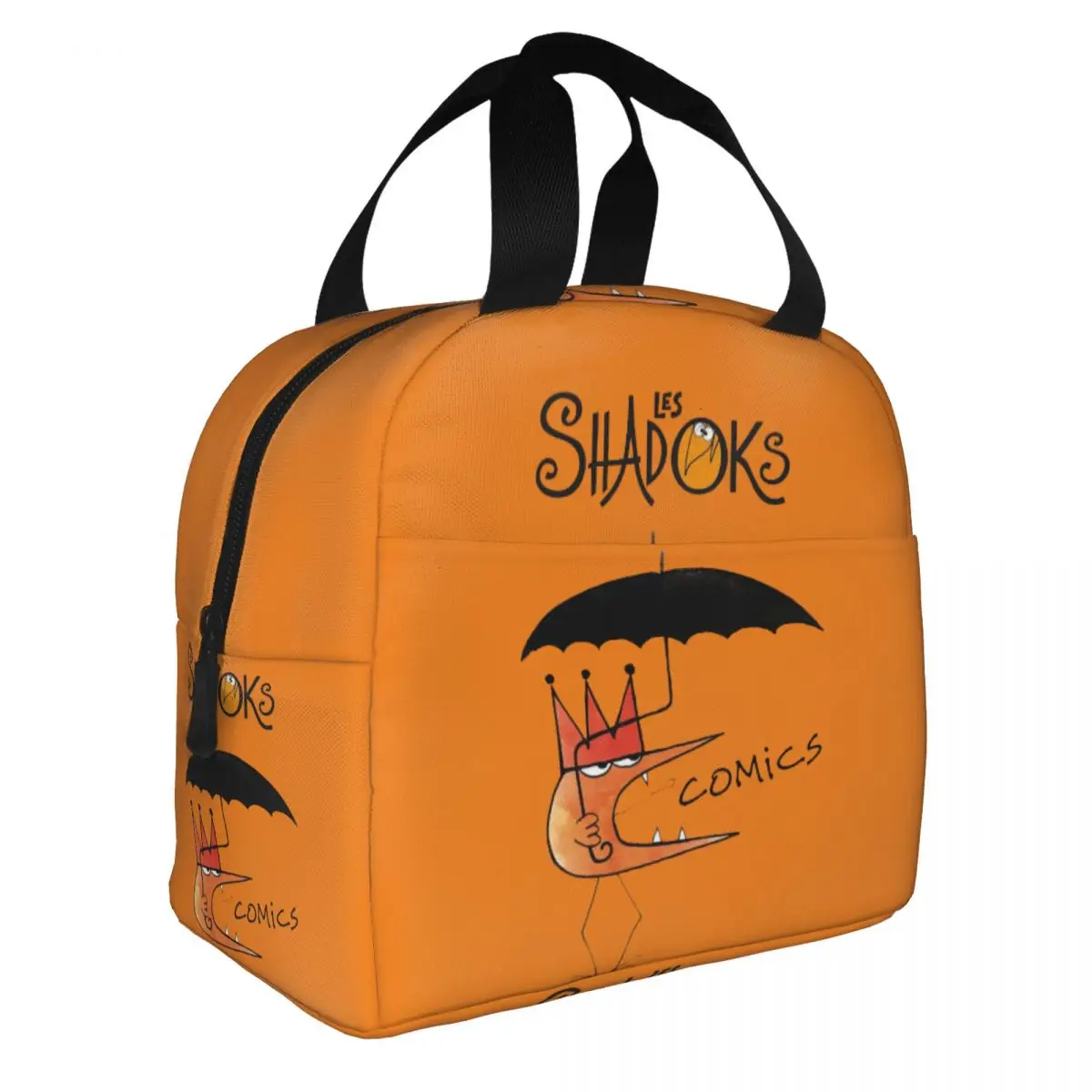 For Work Office Comics Leakproof Insulated Unique L-Les Shadoks Outdoor Ice Bag Students Food Bags