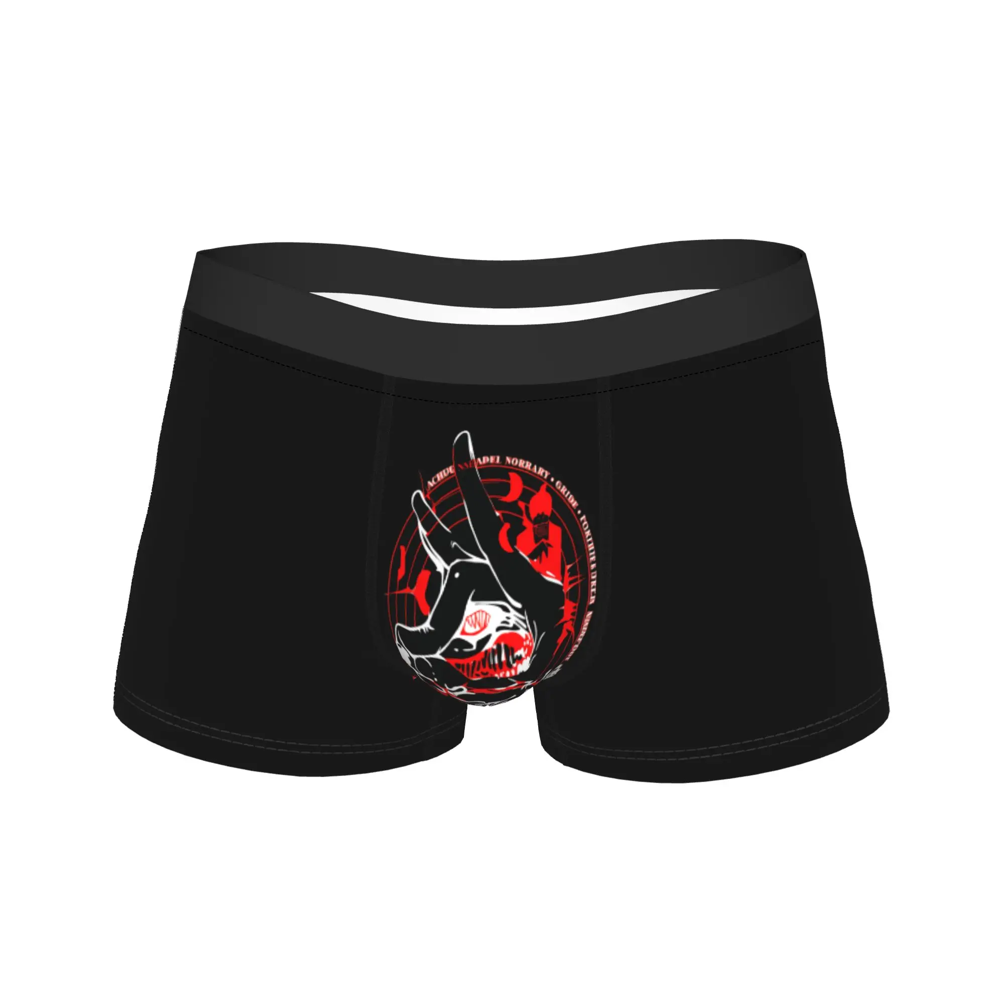 

Мужские трусы-боксеры Chainsaw Man Rezes, удобные, с принтом, с увеличенным карманом, большие размеры