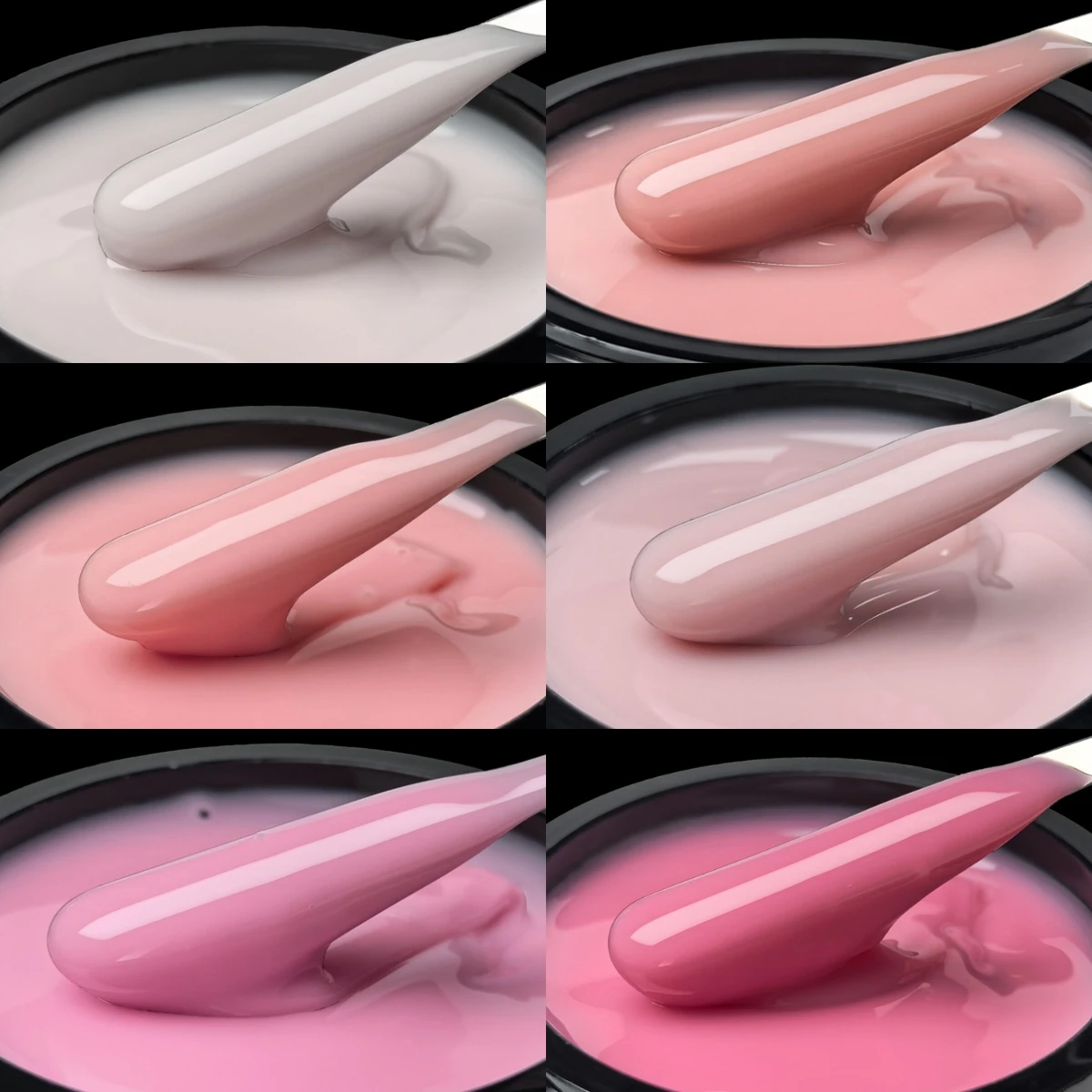 Jillnails 50g French Pink Builder Nail Gel Hema TPO Free Nail Gel Polish Nail Art Manicure 50g
