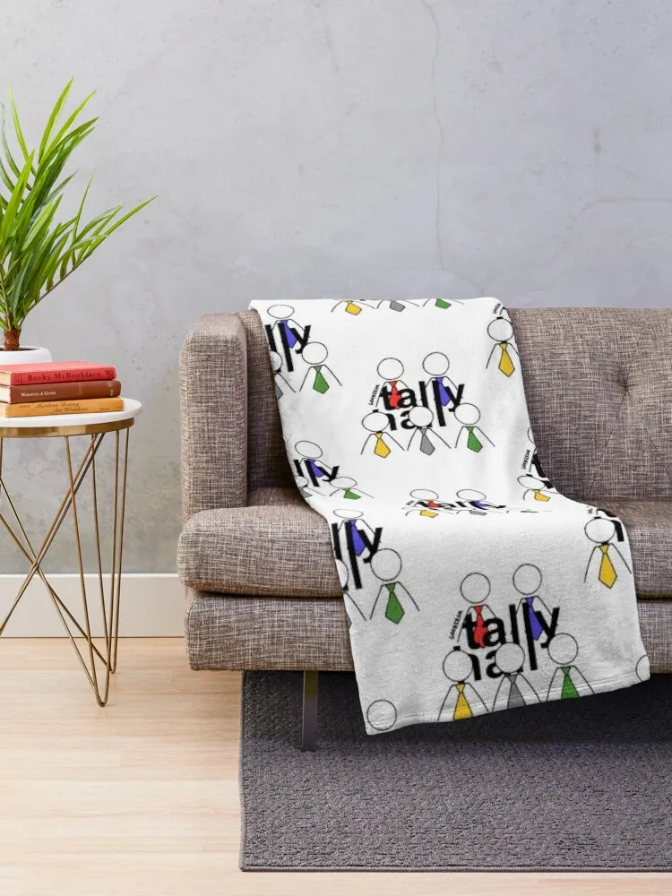 Tally Hall Logo Throw Blanket Custom Thermal Blankets