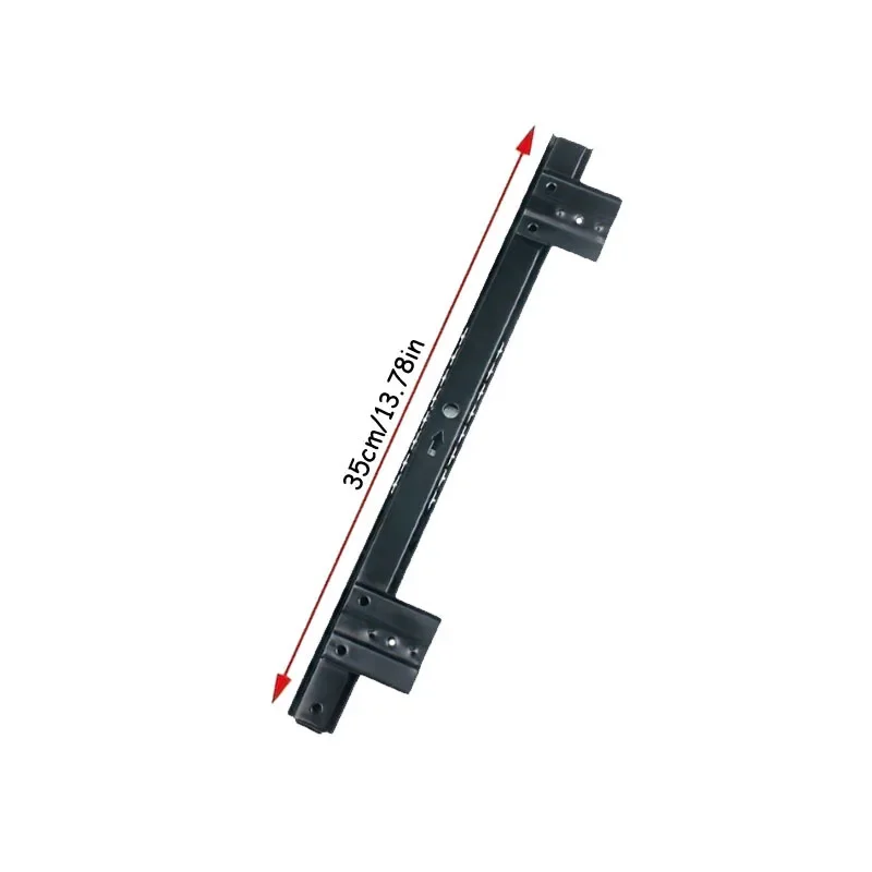 1pair Keyboard Bracket Computer Desk Guide Office Full Extension Hardware Home Drawer Slide Rail Long Ball Bearing Hoisting