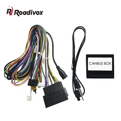 Car Audio 16PIN Andriod Player Power Calbe Adapter With Canbus Box For Volkswagen vw Golf 7 Skoda Stereo Plug Wiring Harness