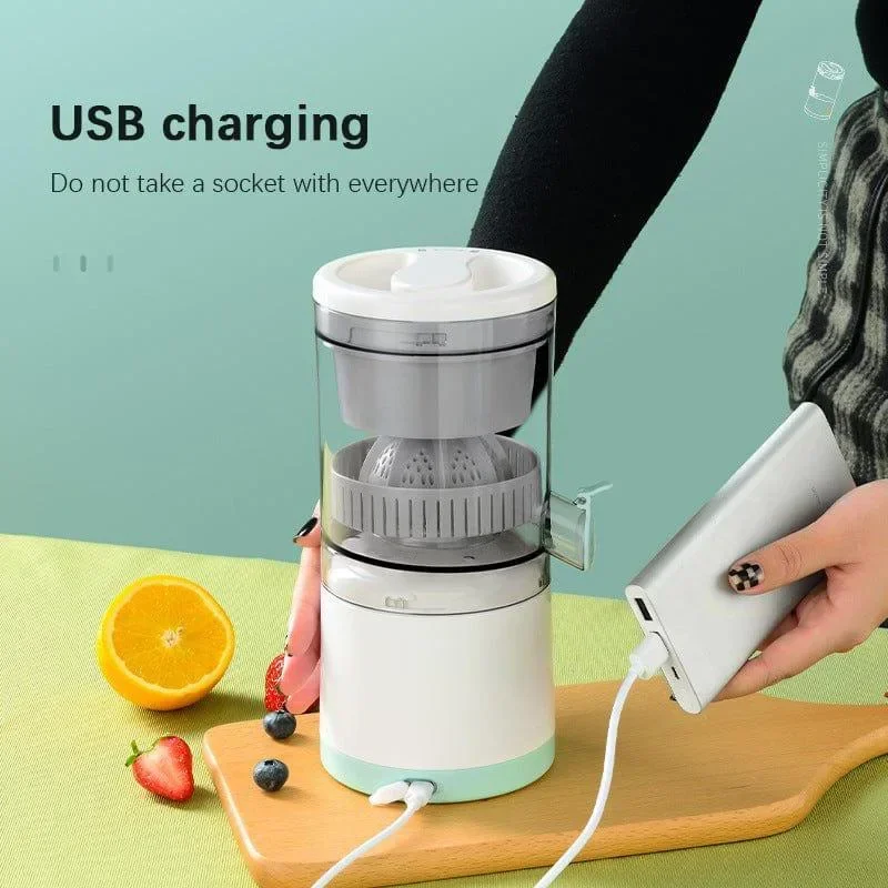 Juicer Fully Automatic Household Juicer Fruit Fresh Orange Rotating Portable Portable Juicer Stirring Cup Pc Food Grade Plastic