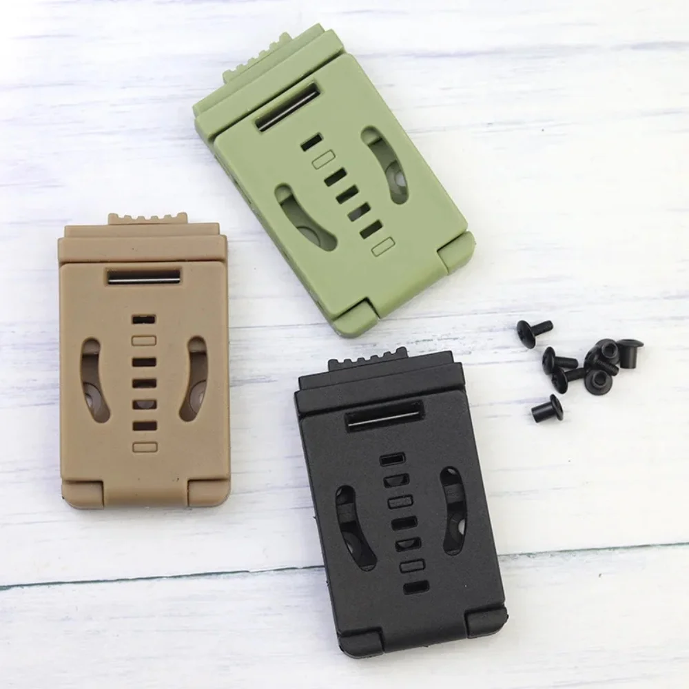 Multifunction K Sheath Kydex Waist Belt Clip Outdoor Knife Scabbard Kit Tek Lok Belt Clamp Belt Mag Gun Holster Waist Back Clip