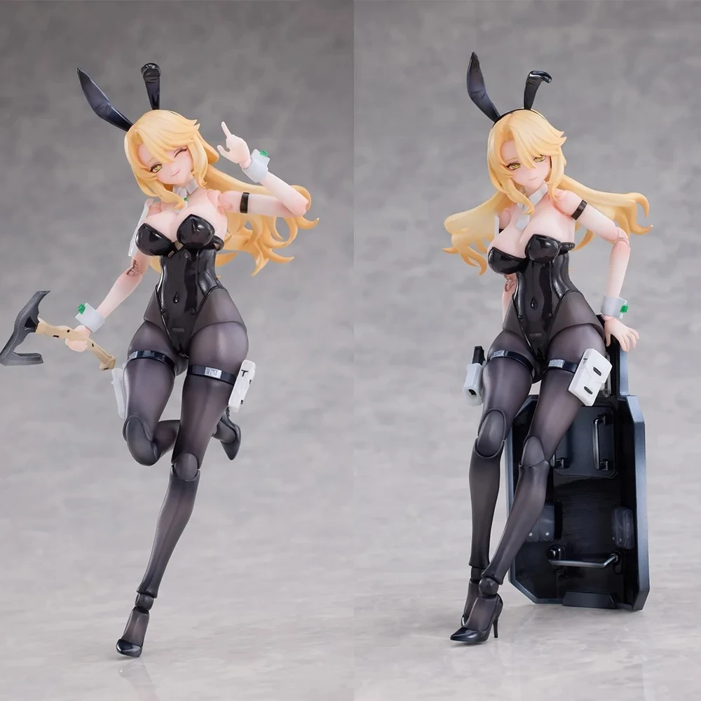 

2025 Q4 Sushiworks 1/12 Rabbit Rapid Response Team Shield Hand Bunny Girl Erena Full Set 6in Mobile Suit Girl Action Figure Body