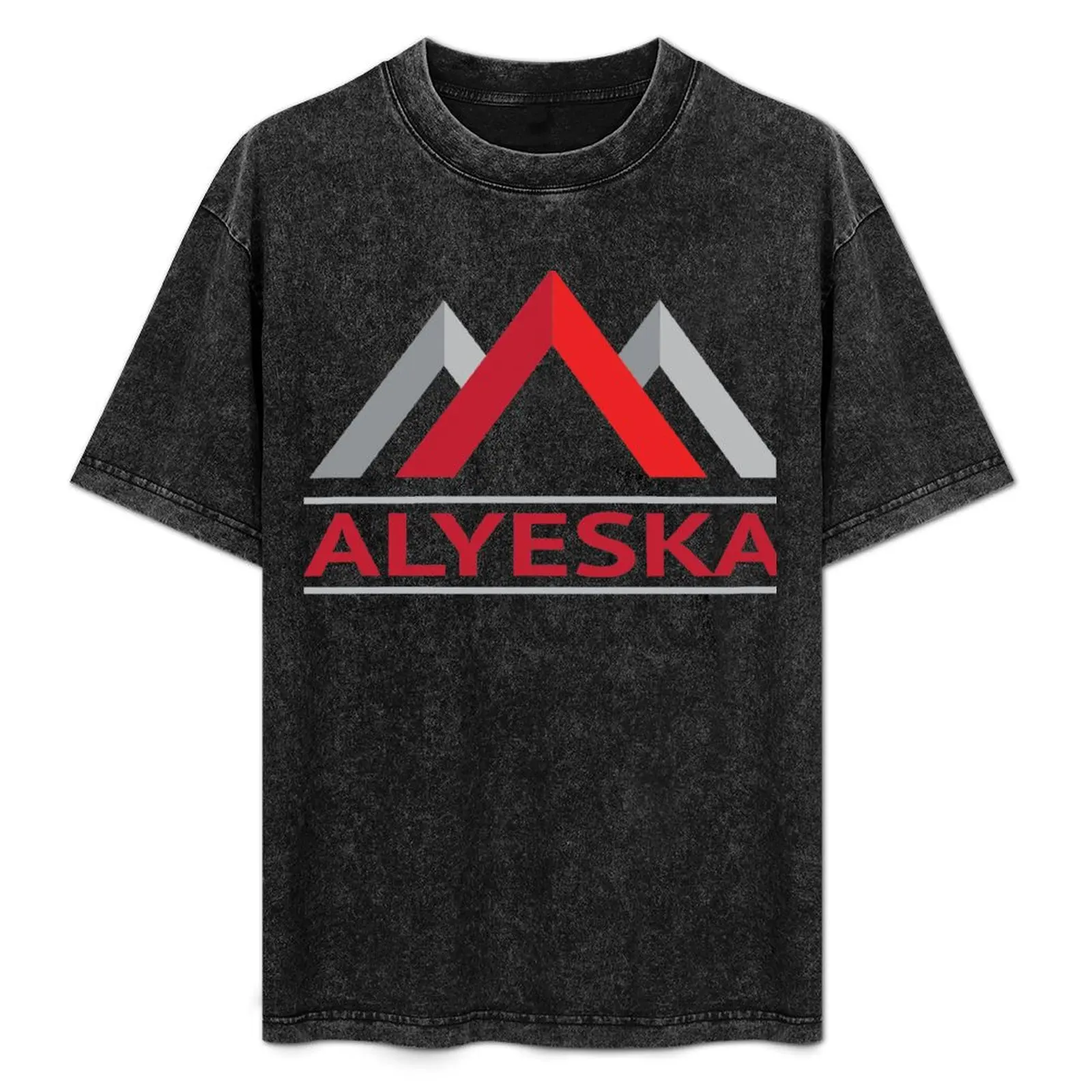 

Alyeska Alaska Mountain Ski Sticker Decal Mountains Denali Area Snowboard T-Shirt cute clothes oversized t shirts for men